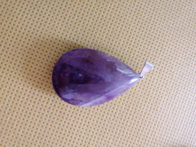 Am�thyste goutte d'eau
